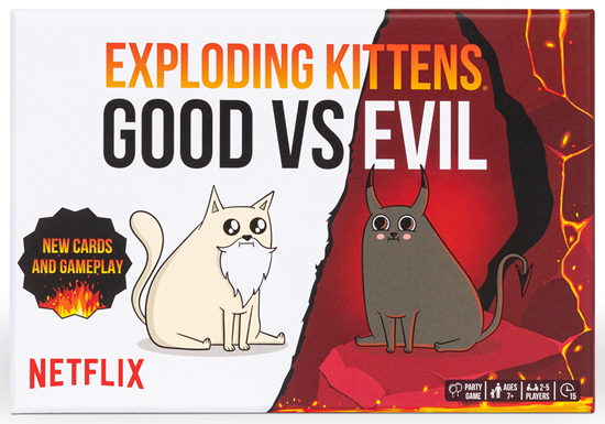 EXPLODING KITTENS: Good Vs Evil | Grognard Games