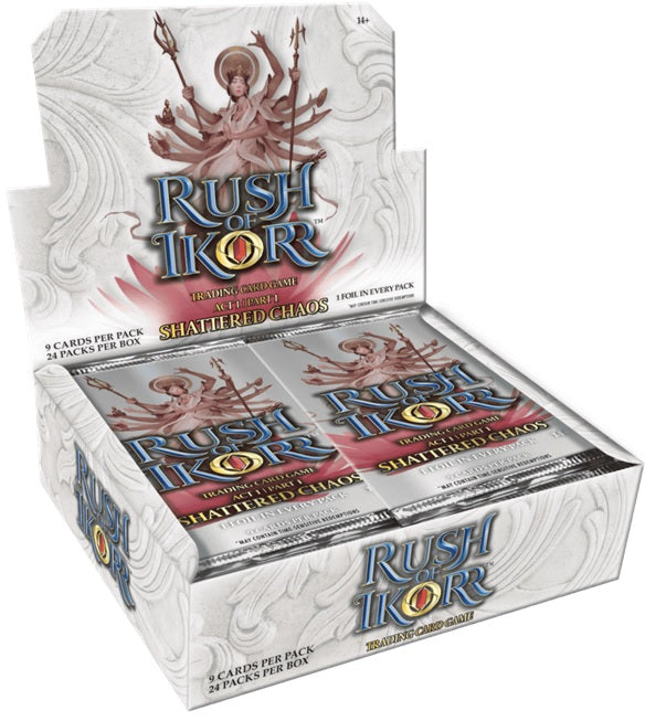 RUSH OF IKORR ACT 1 PART 1 SHATTERED CHAOS BOOSTER BOX | Grognard Games