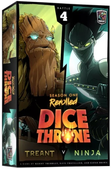 Dice Throne: Treant vs Ninja | Grognard Games