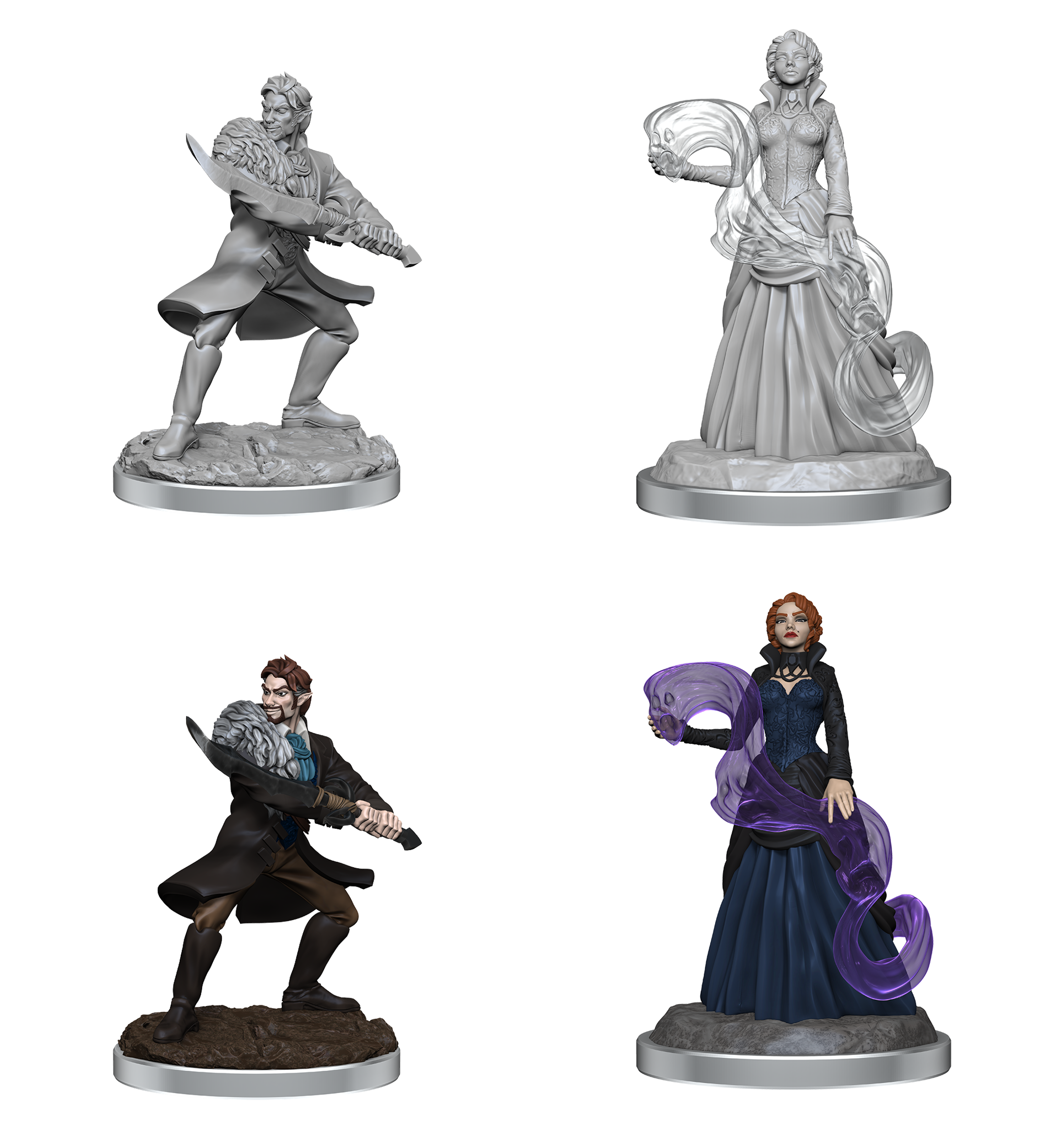 Wizkids 90549 Vampire & Necromancer Nobles | Grognard Games