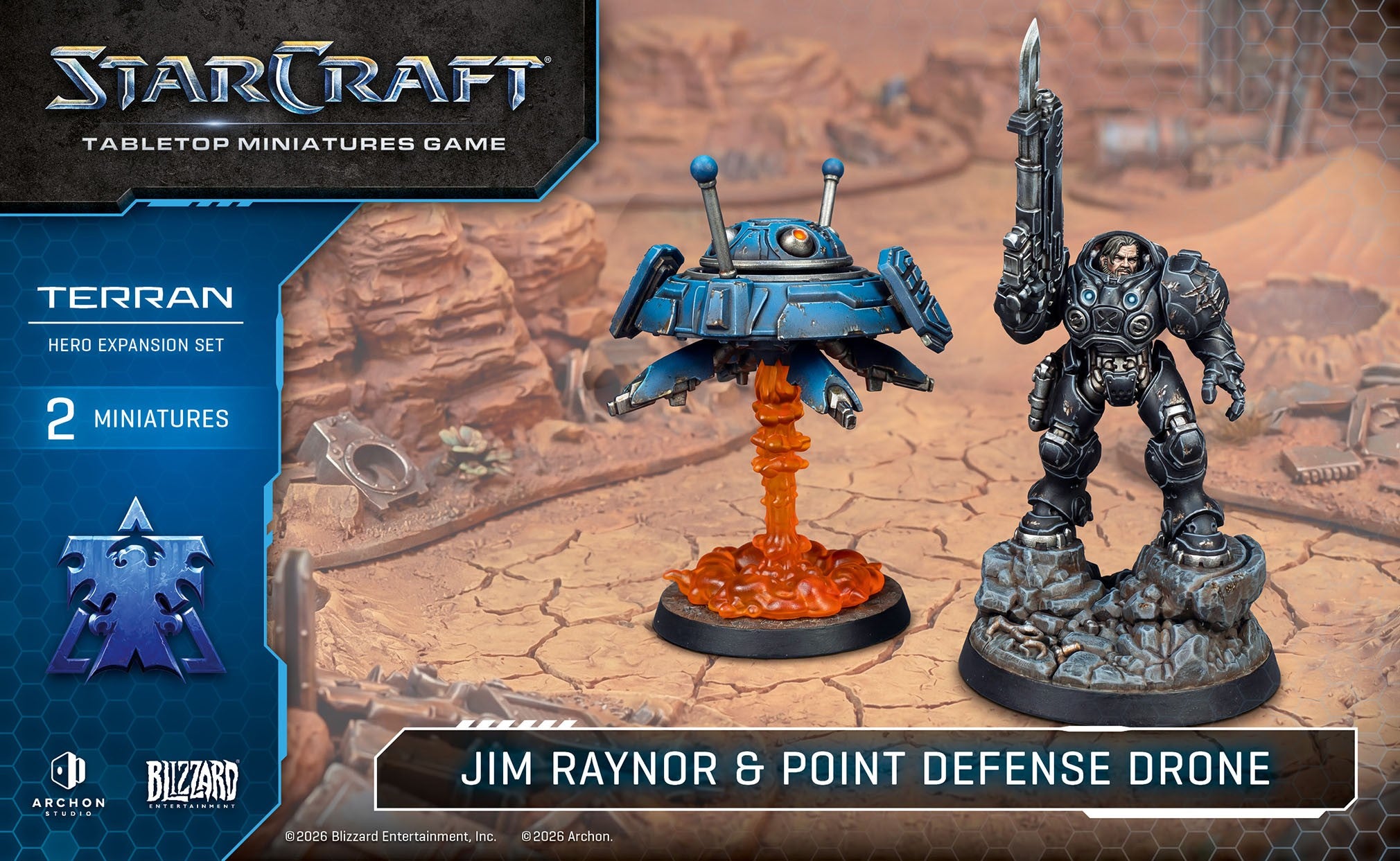 STARCRAFT: TERRAN - JIM RAYNOR & POINT DEFENSE DRONE | Grognard Games