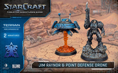 STARCRAFT: TERRAN - JIM RAYNOR & POINT DEFENSE DRONE | Grognard Games