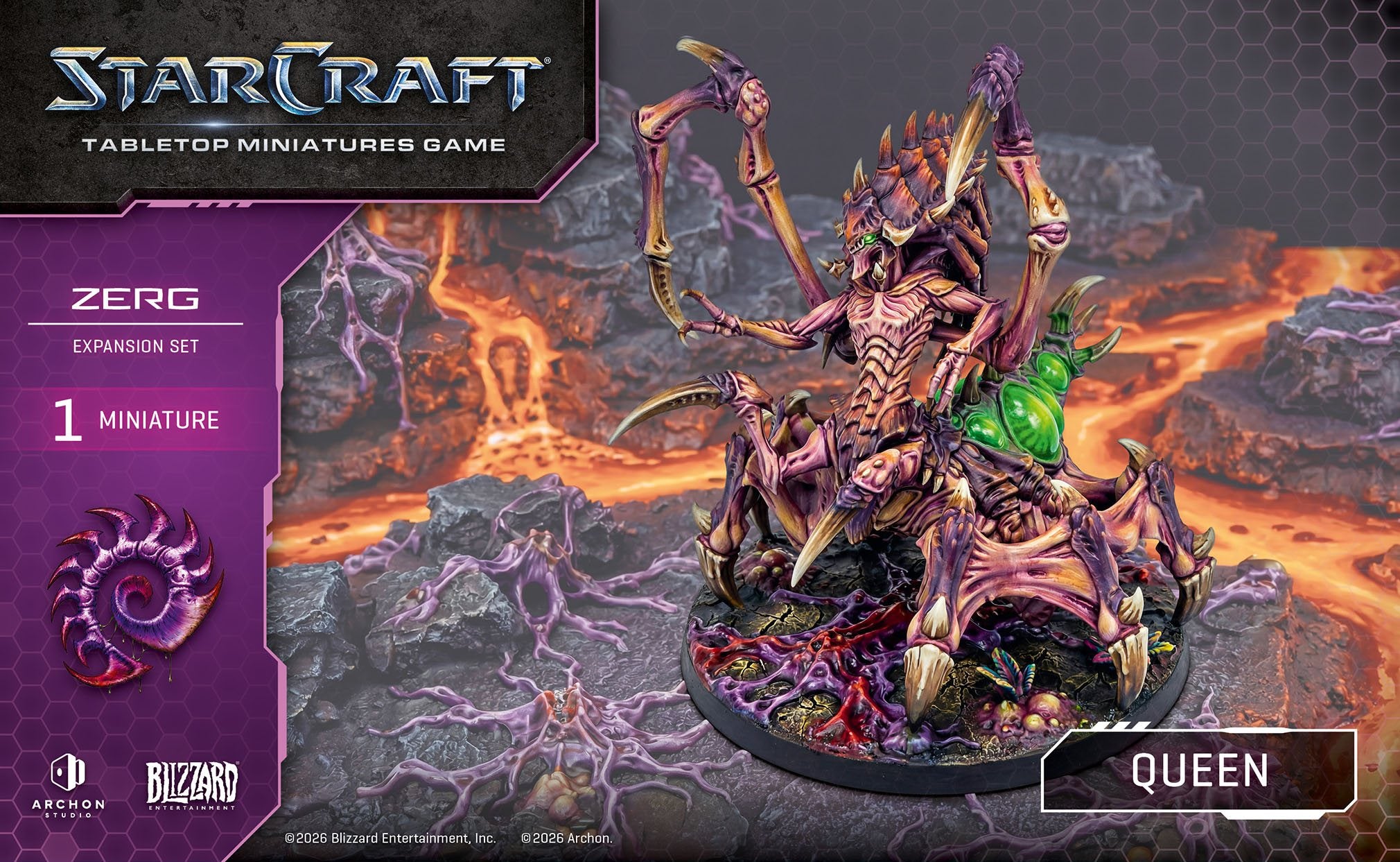 STARCRAFT: ZERG - QUEEN | Grognard Games