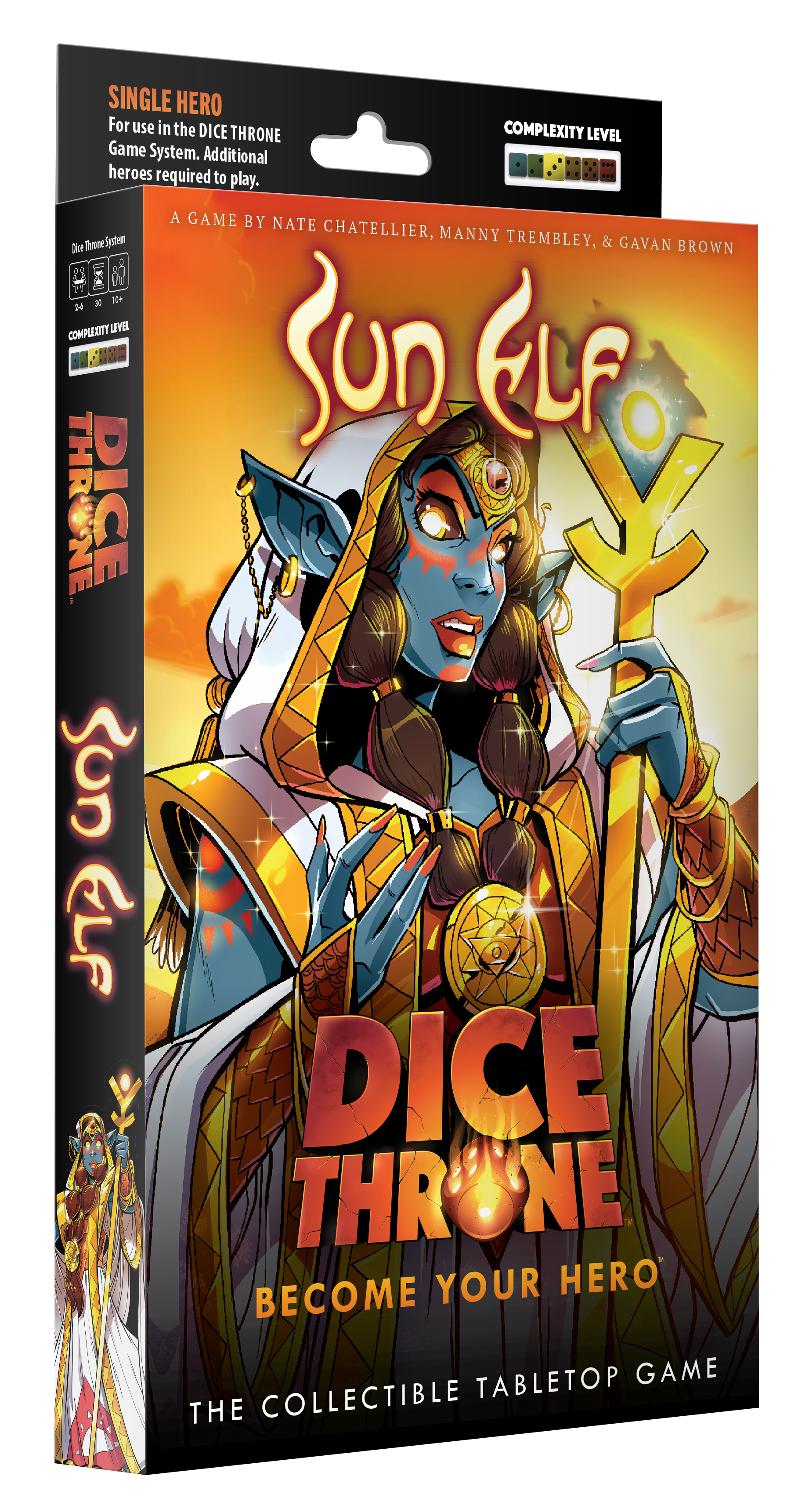 Dice Throne - Sun Elf | Grognard Games