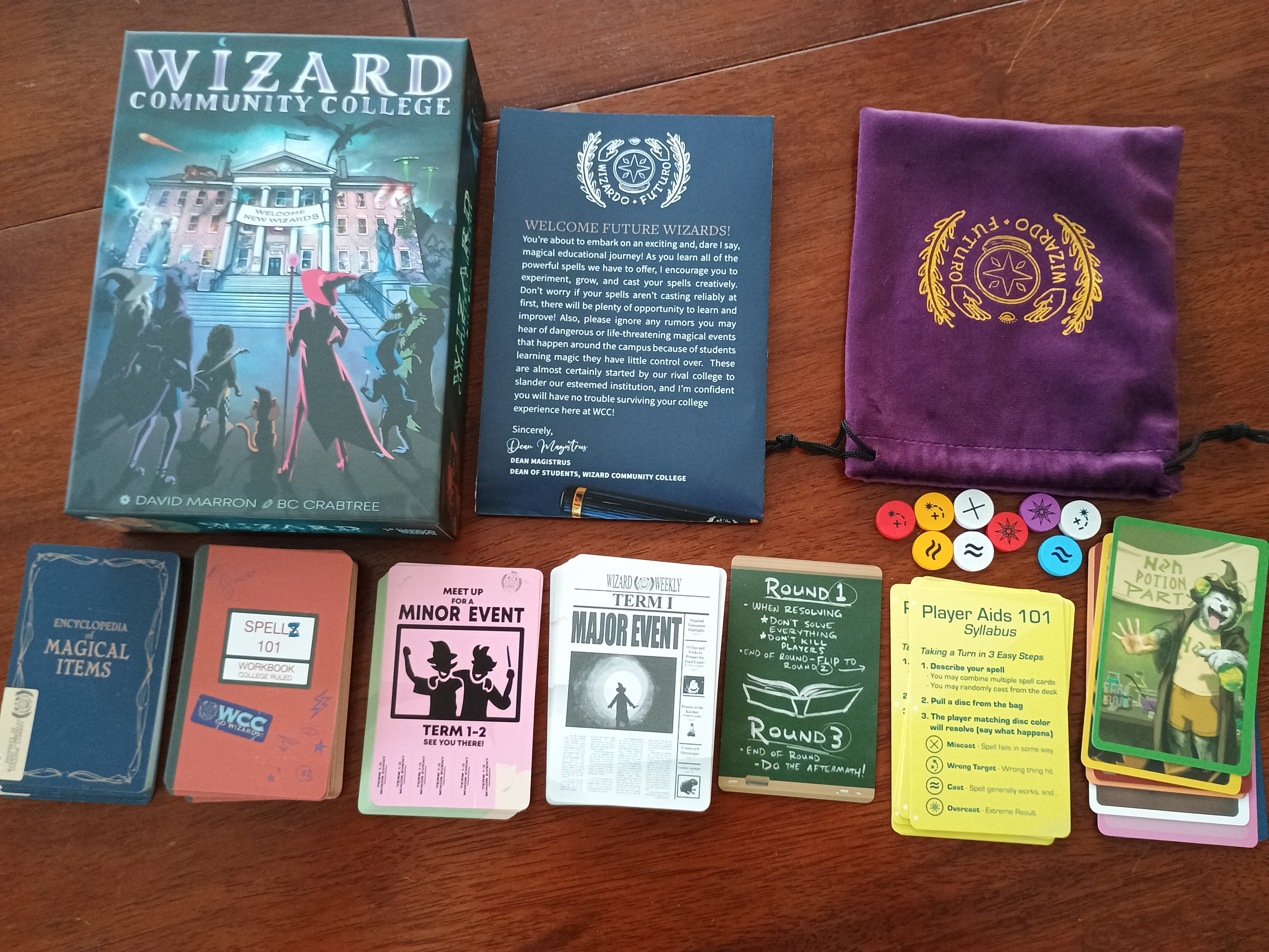 WIZARD COMMUNITY COLLEGE | Grognard Games