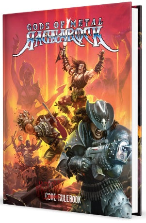 GODS OF METAL RAGNAROCK CORE RULEBOOK | Grognard Games
