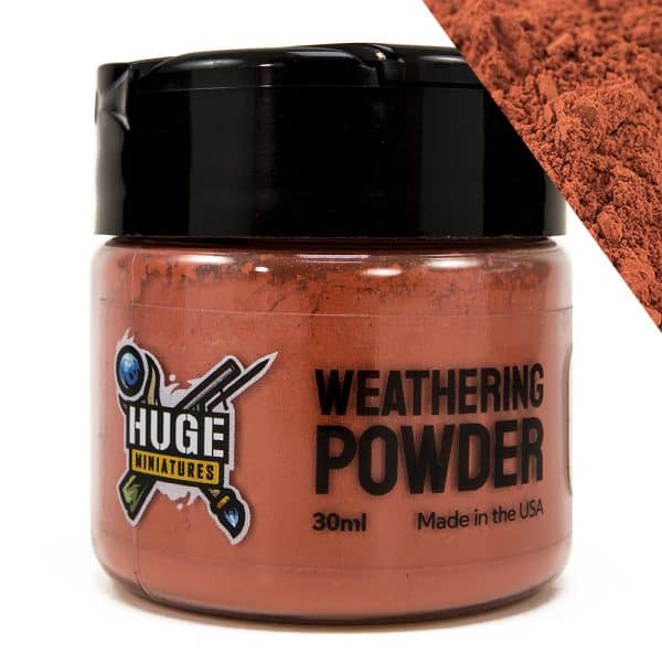 Huge Miniatures Weathering Powder - Red Rust | Grognard Games