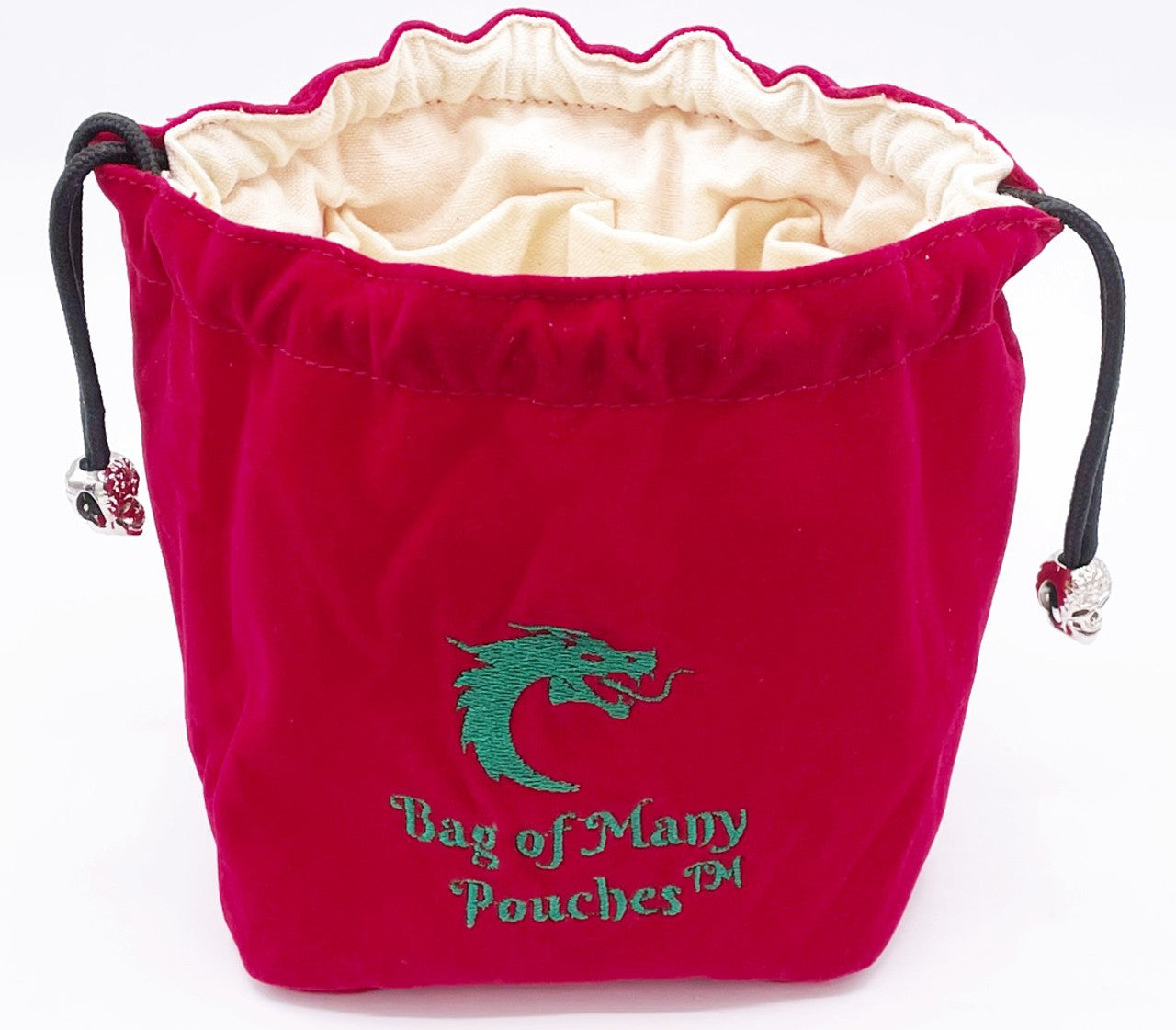 Old School Dice and Accessories Bag of Many Pouches: Santa's Bag | Grognard Games