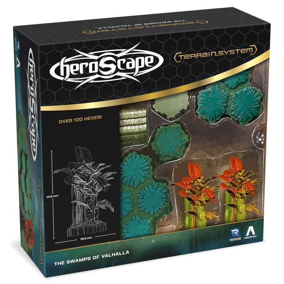 Heroscape: The Swamps of Valhalla - Terrain Expansion (Pre-order Available 2/28/2025) | Grognard Games