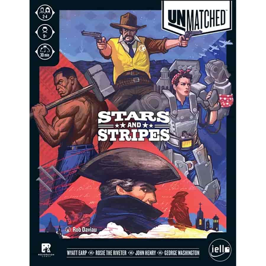 Unmatched: Stars and Stripes | Grognard Games