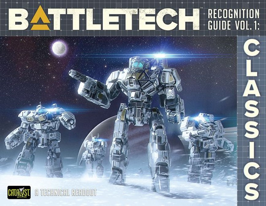 Battletech: Recognition Guide Vol.1: Classics | Grognard Games