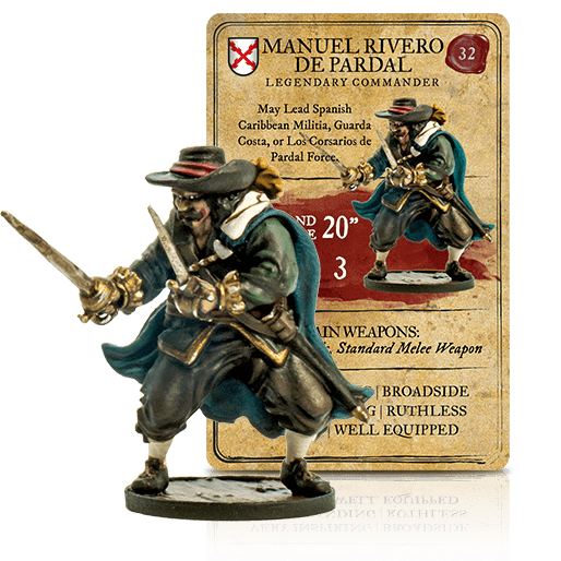 BLOOD & PLUNDER: Manuel Rivero de Pardal | Grognard Games