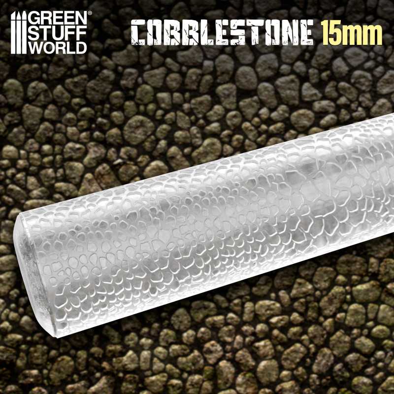 Green Stuff World: Rolling Pin Cobblestone 15MM | Grognard Games