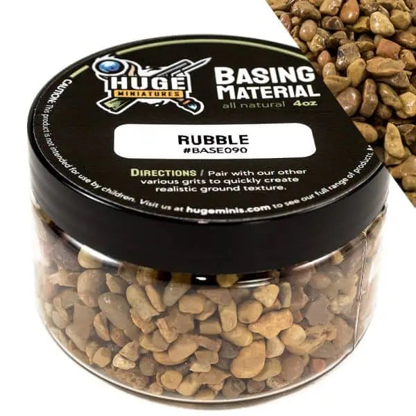 Huge Miniatures Rubble Basing Material | Grognard Games