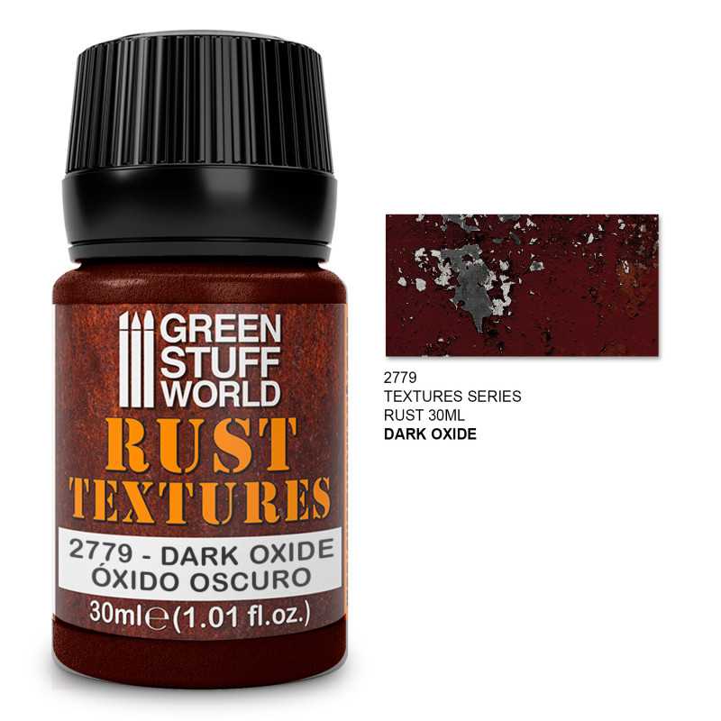 Green Stuff World: Rust Textures - Dark Oxide Rust 30mL | Grognard Games