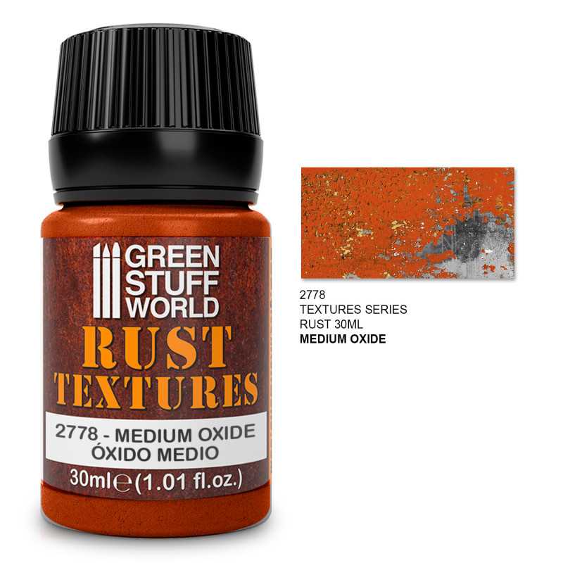 Green Stuff World: Rust Textures - Medium Oxide Rust 30mL | Grognard Games