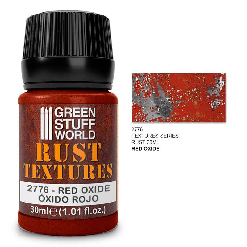 Green Stuff World: Rust Textures - Red Oxide Rust 30mL | Grognard Games