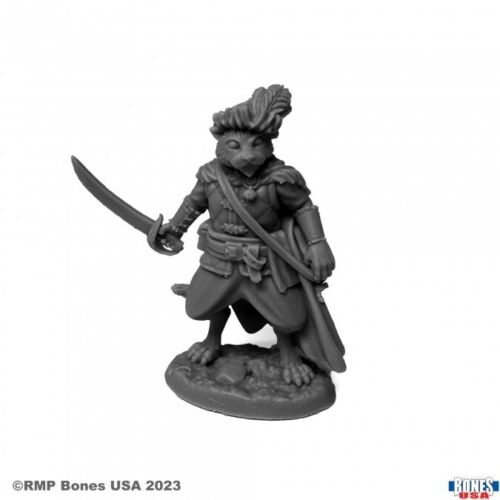 Bones 30132 Catfolk Bard | Grognard Games