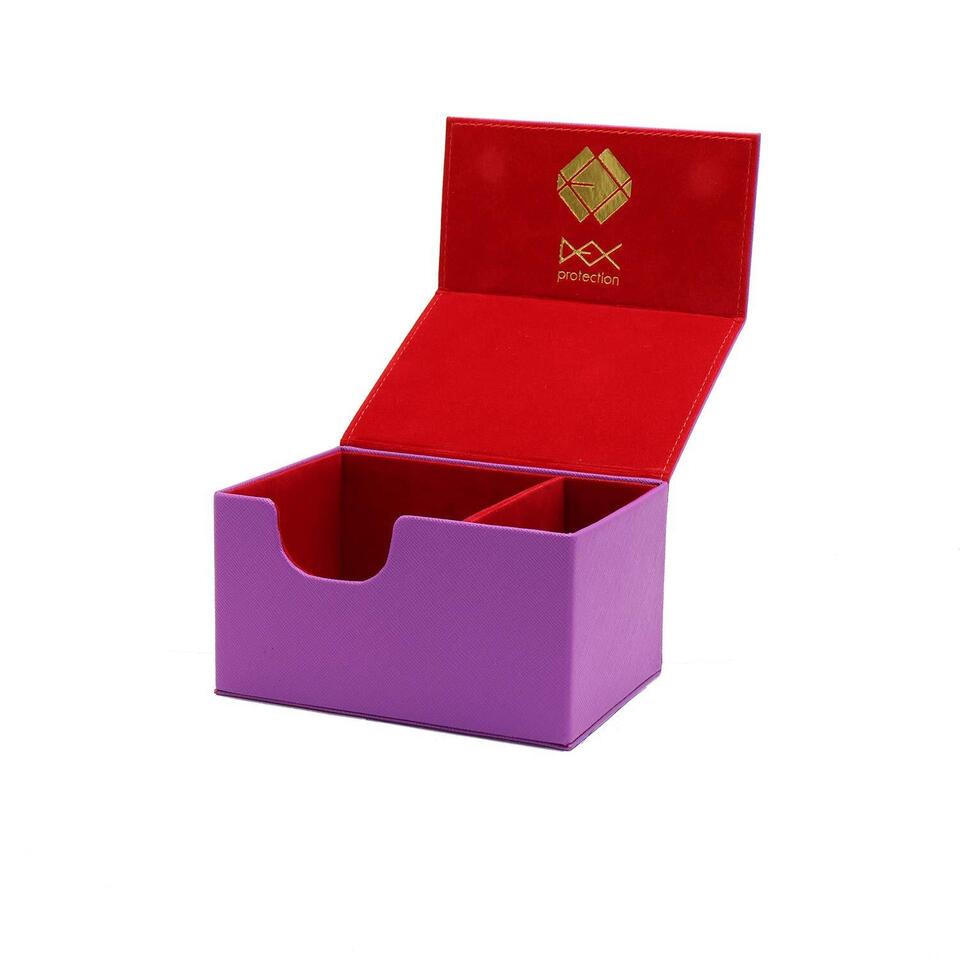 Creation-line Deckbox Medium - Purple | Grognard Games