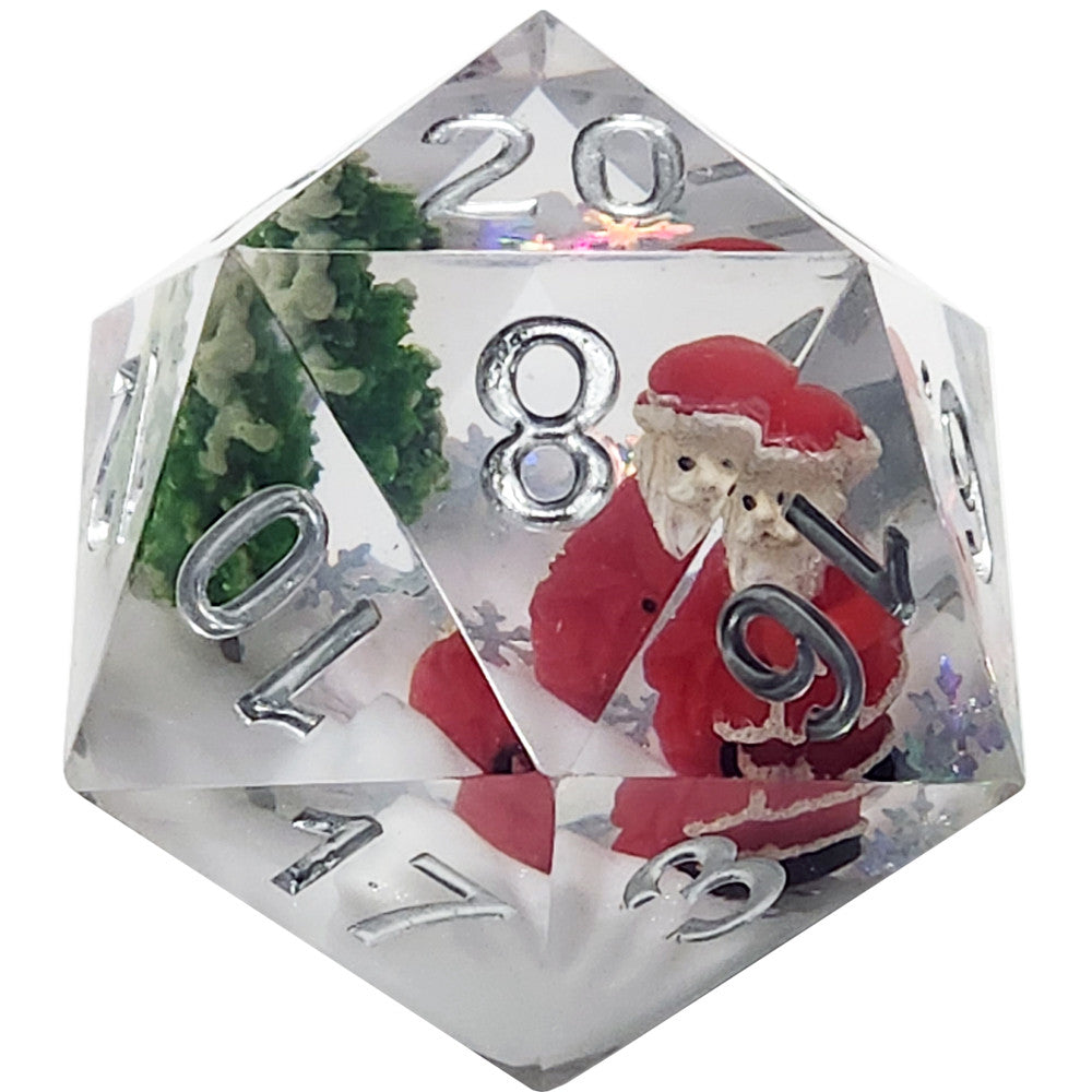 Scenic D20 - Santa | Grognard Games