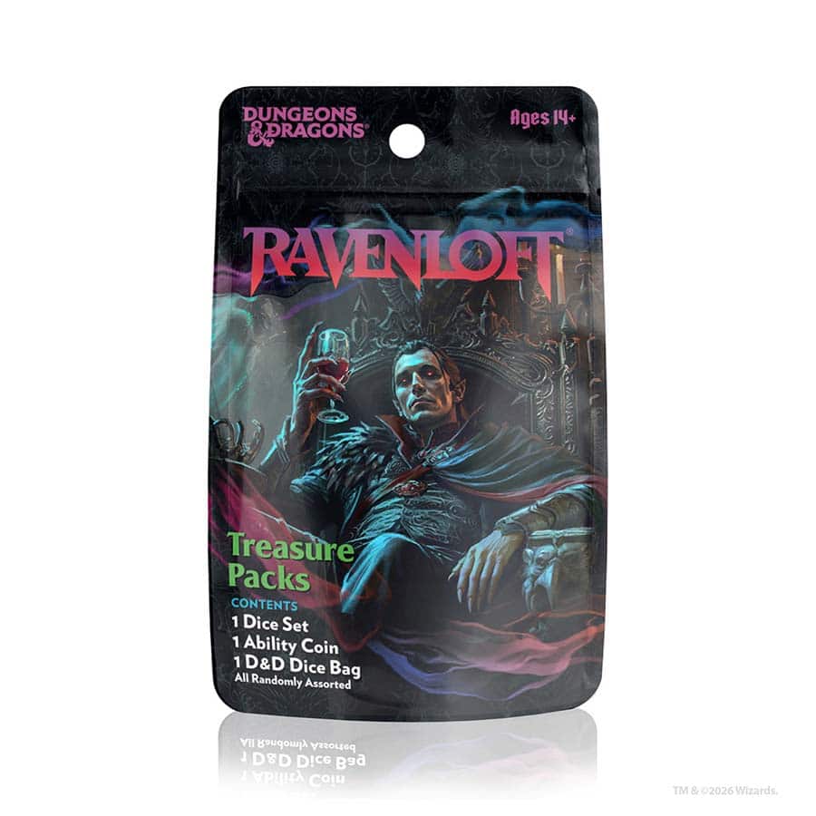 D&D Ravenloft Treasure Dice Sets | Grognard Games