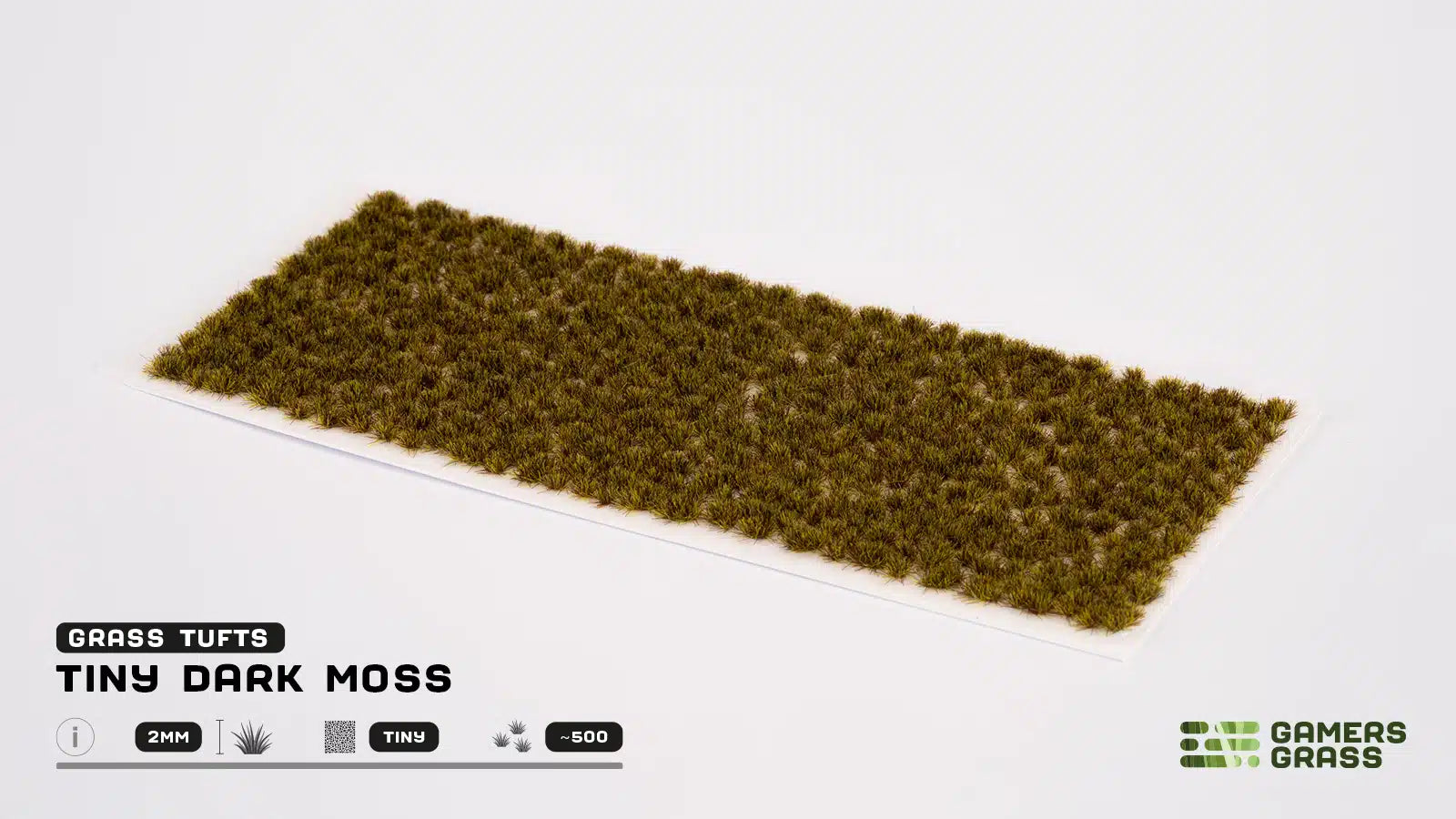 Gamers Grass: Tiny Dark Moss (2mm) | Grognard Games