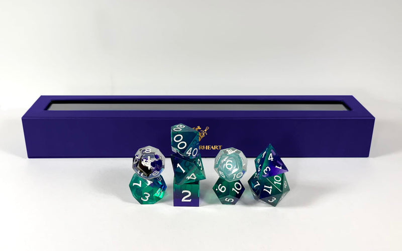 Sirius Dice: Daggerheart Duality Dice - Fate of the Mortal Realms 9ct Set (Sharp-Edged Edition) | Grognard Games