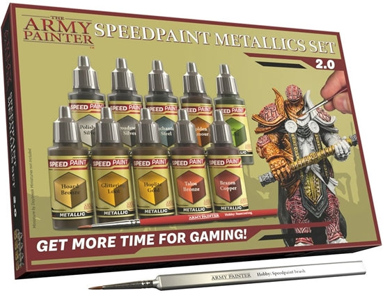 Army Painter - Speedpaint Metallics Set 2.0 | Grognard Games