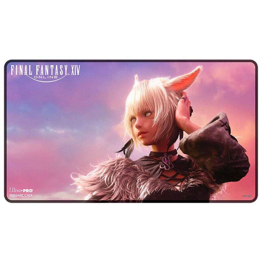 Ultra Pro Black Stitched Playmat: Final Fantasy 14 - Y'shtola | Grognard Games