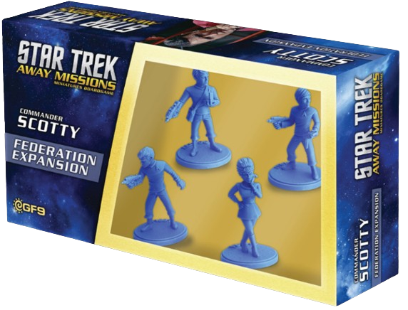 Star Trek: Away Missions Commander Scotty Federation Expansion | Grognard Games