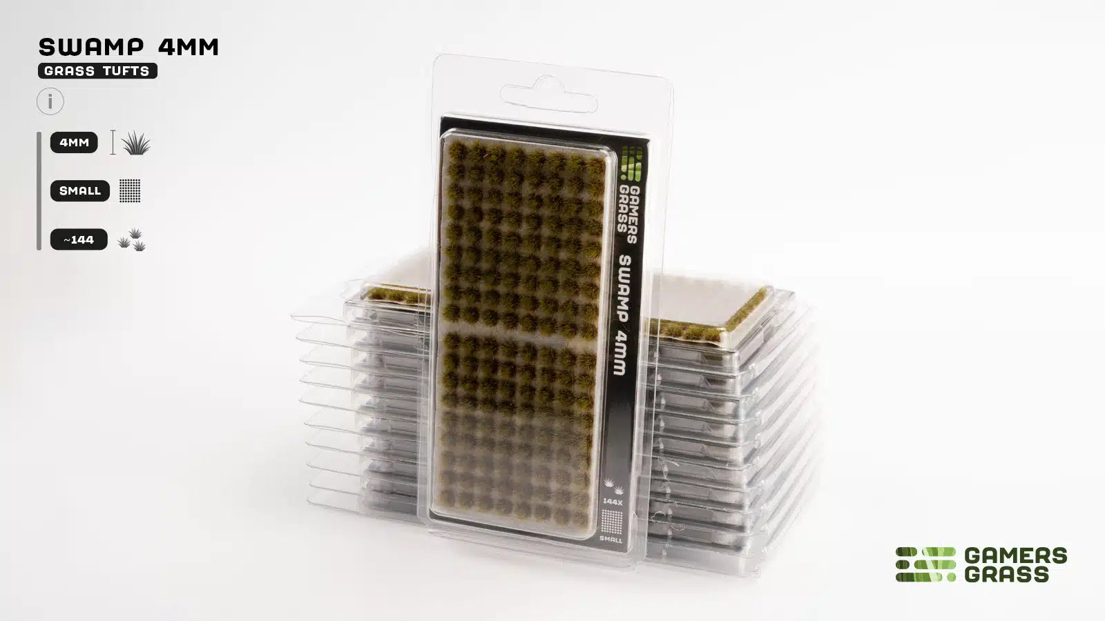 Gamers Grass: Swamp Small Tufts (4mm) | Grognard Games
