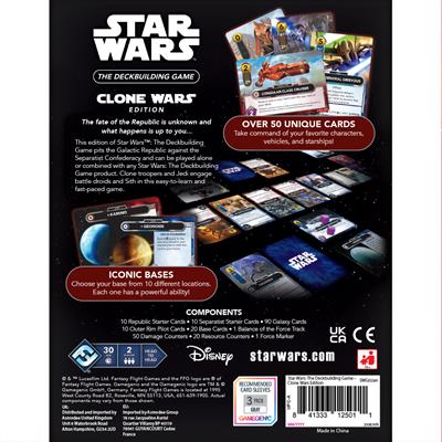 Star Wars: The Deckbuilding Game – Clone Wars | Grognard Games