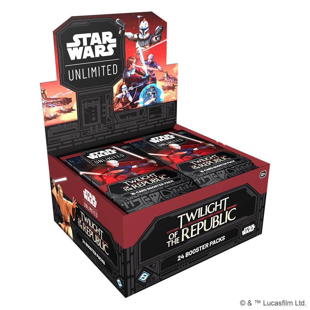 STAR WARS: UNLIMITED - TWILIGHT OF THE REPUBLIC BOOSTER DISPLAY (Pre-Order) | Grognard Games