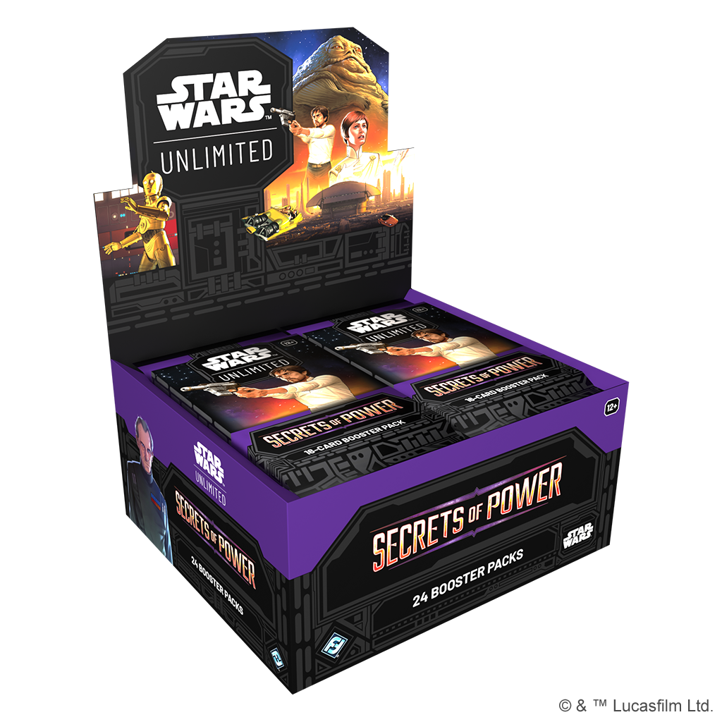 Secrets of Power - Booster Display (Preorder 11/7/25) | Grognard Games