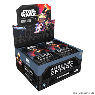 Star Wars: Unlimited - Ashes of the Empire: Booster Display (Releases 7/17/2026) | Grognard Games