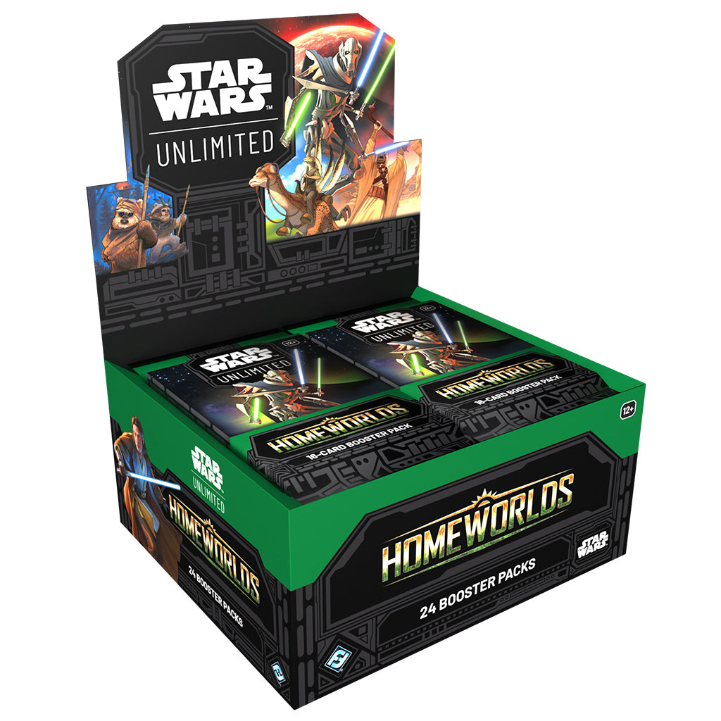 Star Wars: Unlimited - Homeworlds: Booster Display | Grognard Games