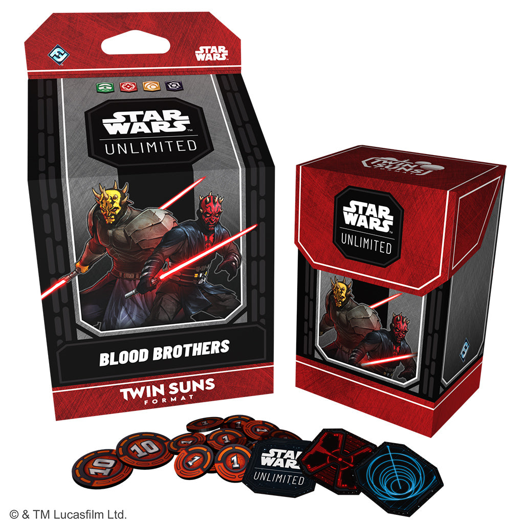 Star Wars Unlimited Twin Suns Deck - Blood Brothers | Grognard Games