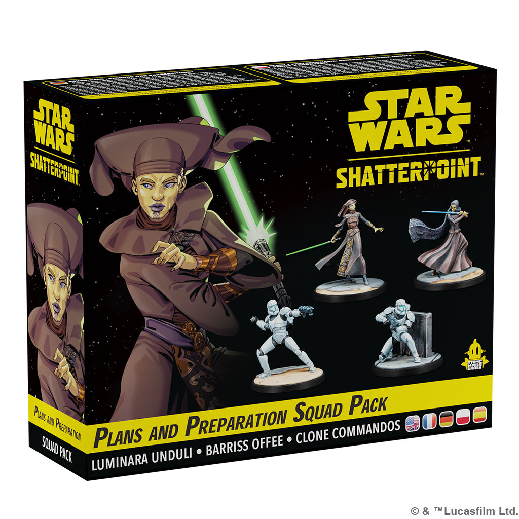 Star Wars Shatterpoint SWP04 PLANS AND PREPARATION SQUAD PACK | Grognard Games