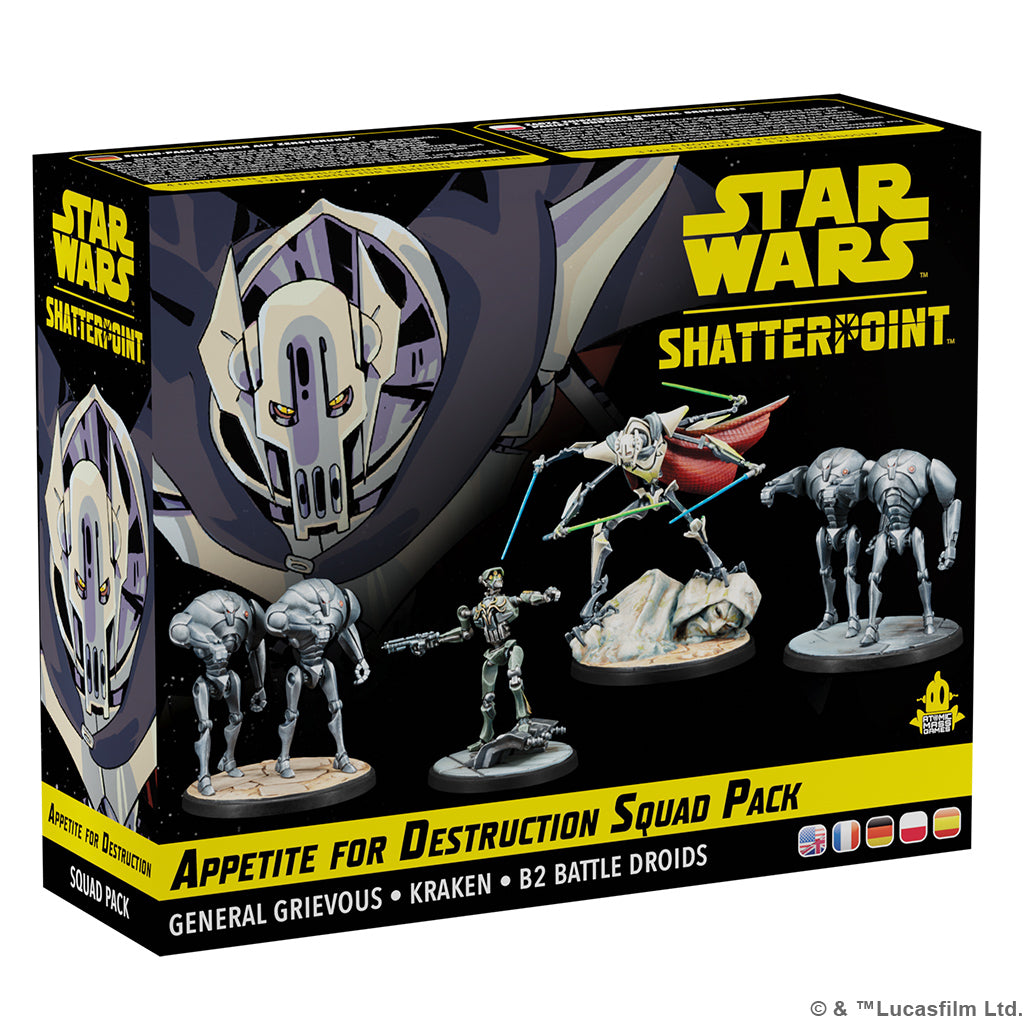 Star Wars Shatterpoint SWP05 - APPETITE FOR DESTRUCTION SQUAD PACK | Grognard Games