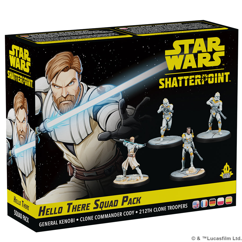 Star Wars Shatterpoint SWP06 Hello There: General Obi-wan Kenobi Squad Pack | Grognard Games