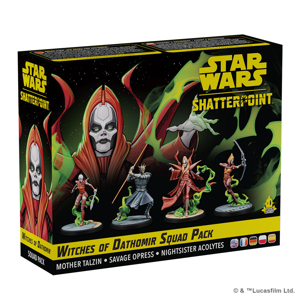 Star Wars Shatterpoint SWP07 WITCHES OF DATHOMIR: MOTHER TALZIN SQUAD PACK | Grognard Games