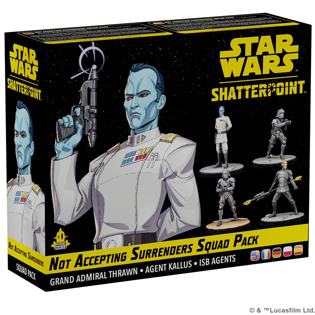 Star Wars Shatterpoint SWP28 Not Accepting Surrenders Squad Pack (Pre-order) | Grognard Games