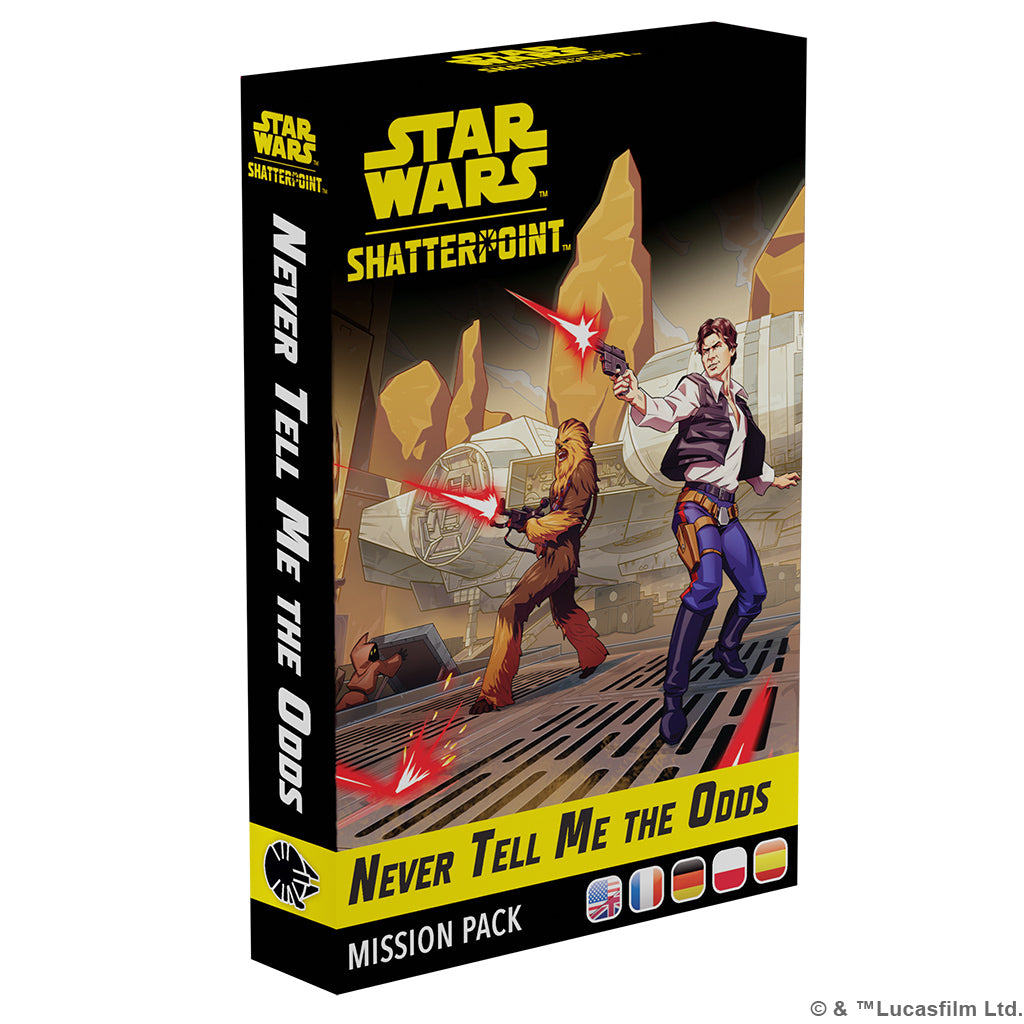 Star Wars Shatterpoint SWP48 NEVER TELL ME THE ODDS MISSION PACK | Grognard Games