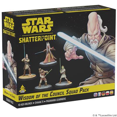 Star Wars Shatterpoint SWP50 Wisdom of the Council Squad Pack (Pre-order Releases 02/07/25) | Grognard Games