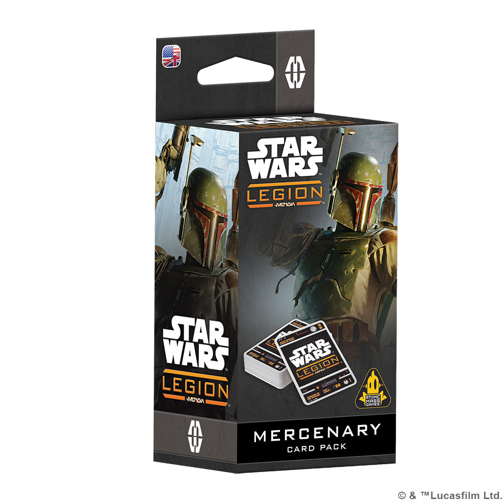 SWQ04EN Star Wars: Legion - Mercenary Card Pack (Pre-order releases 9/19) | Grognard Games