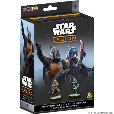 Star Wars: Legion - Customizable Mandalorian Leader and Hunter (Pre-order, available 8/7/26) | Grognard Games