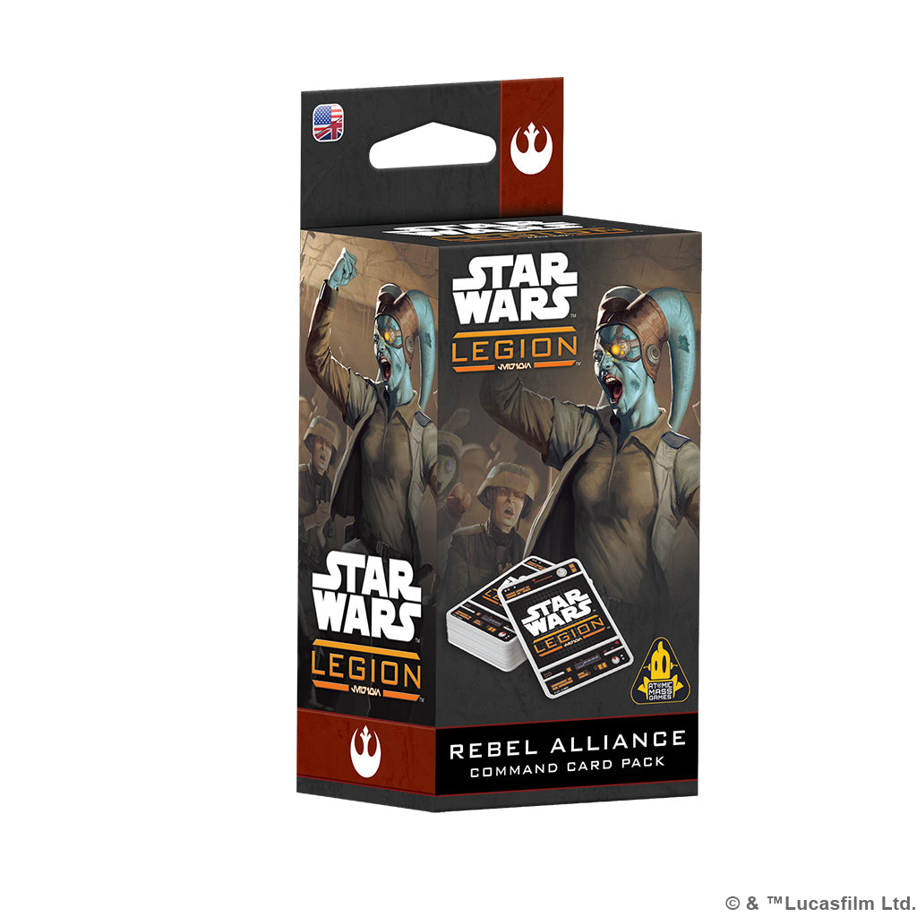 SWQ155EN Star Wars: Legion - Rebel Alliance Command Card Pack (Pre-order releases 9/19) | Grognard Games