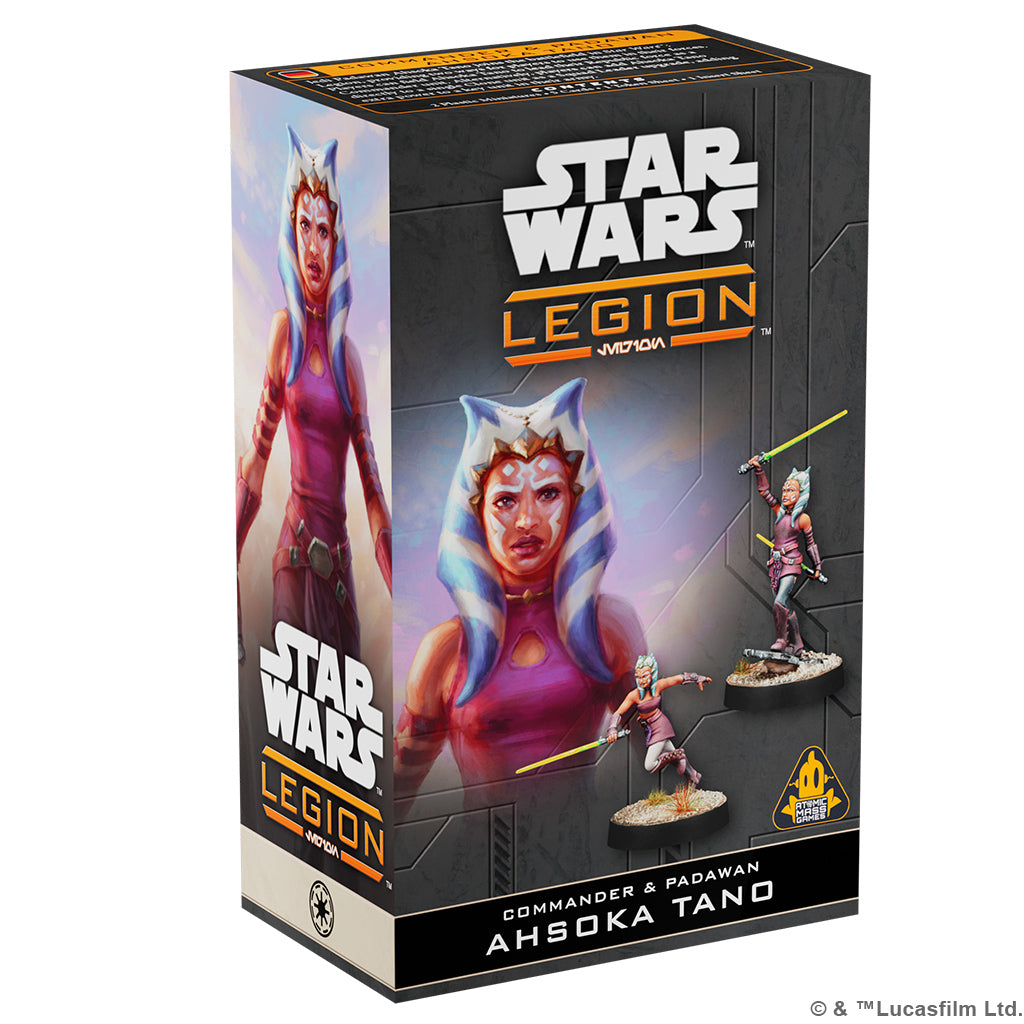 SWQ22 Star Wars Legion: COMMANDER & PADAWAN AHSOKA TANO (Pre-order Available 05/16/25) | Grognard Games