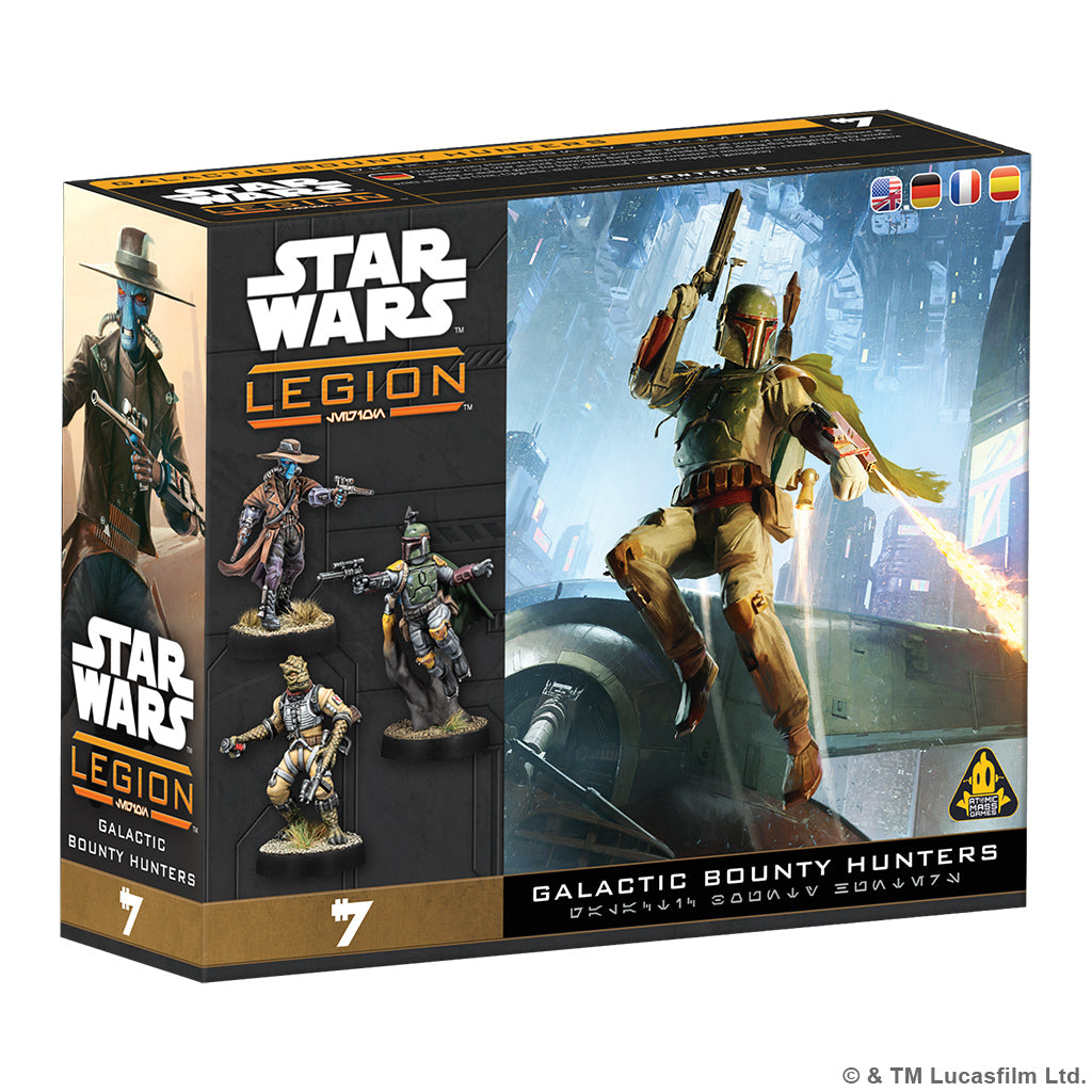 SWQ44 Star Wars: Legion – Galactic Bounty Hunters | Grognard Games