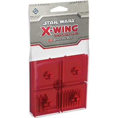 SWX44 STAR WARS: X-WING - RED BASES AND PEGS | Grognard Games